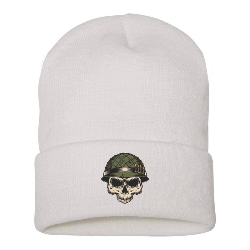 Soldier Skull Beanie