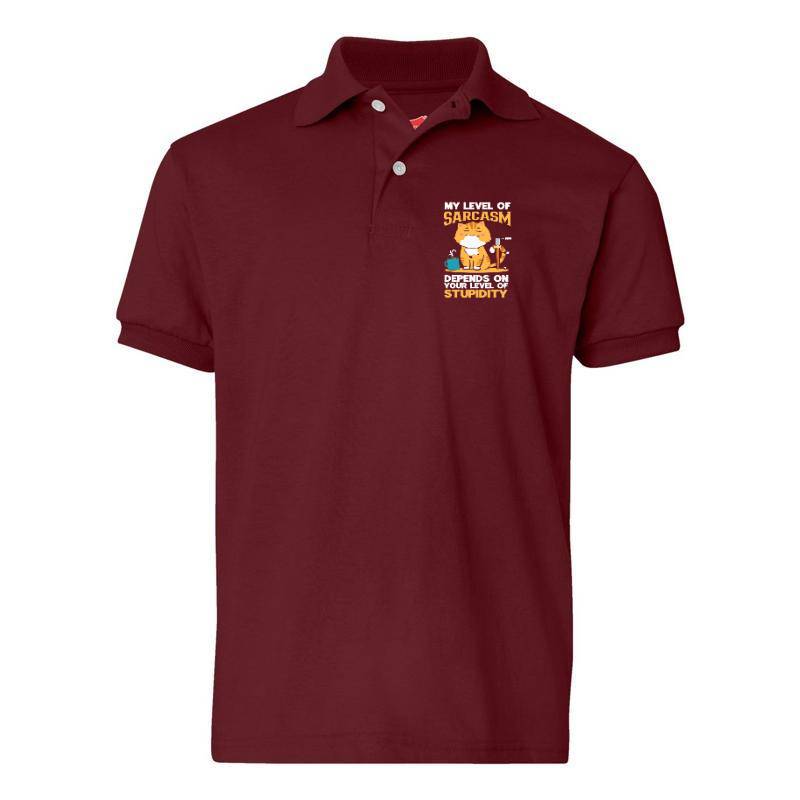 Sarcasm Polo T-Shirt