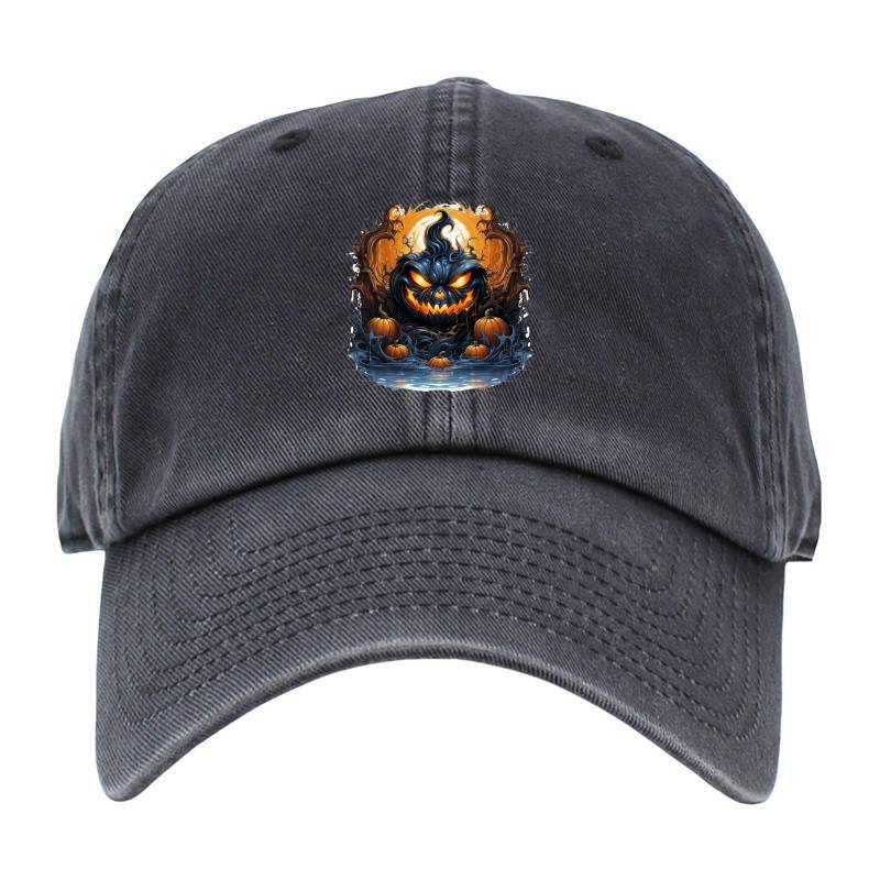Scary Pumpkin Baseball Cap