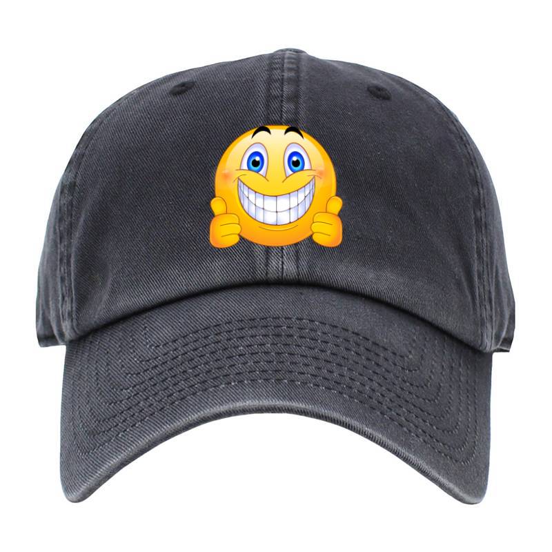 Smile Happy Yes Baseball Cap