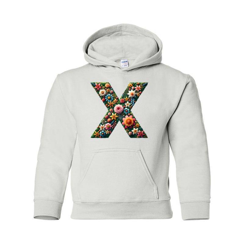 Letter X Hooded Sweatshirt