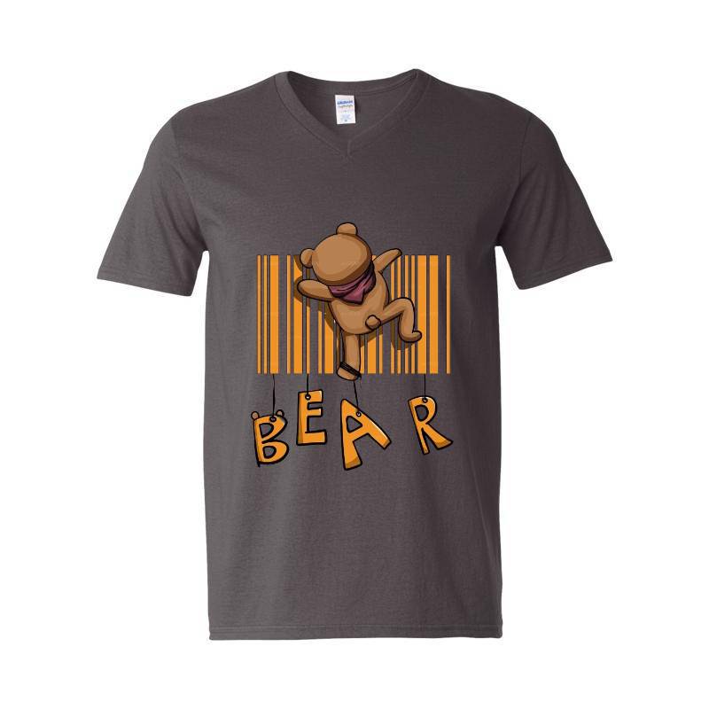 Bear V-Neck T-Shirt