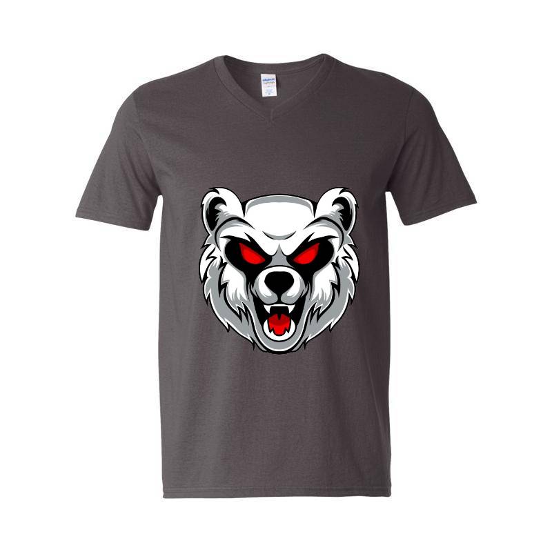 Wild Panda V-Neck T-Shirt