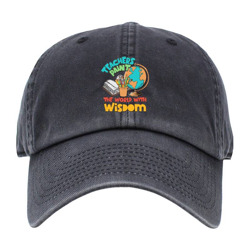 Teachers Paint Baseball Cap