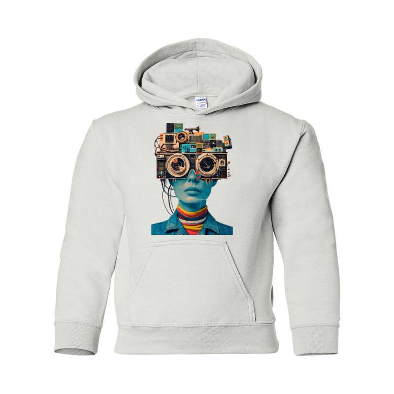 Art Woman Hooded Sweatshirt