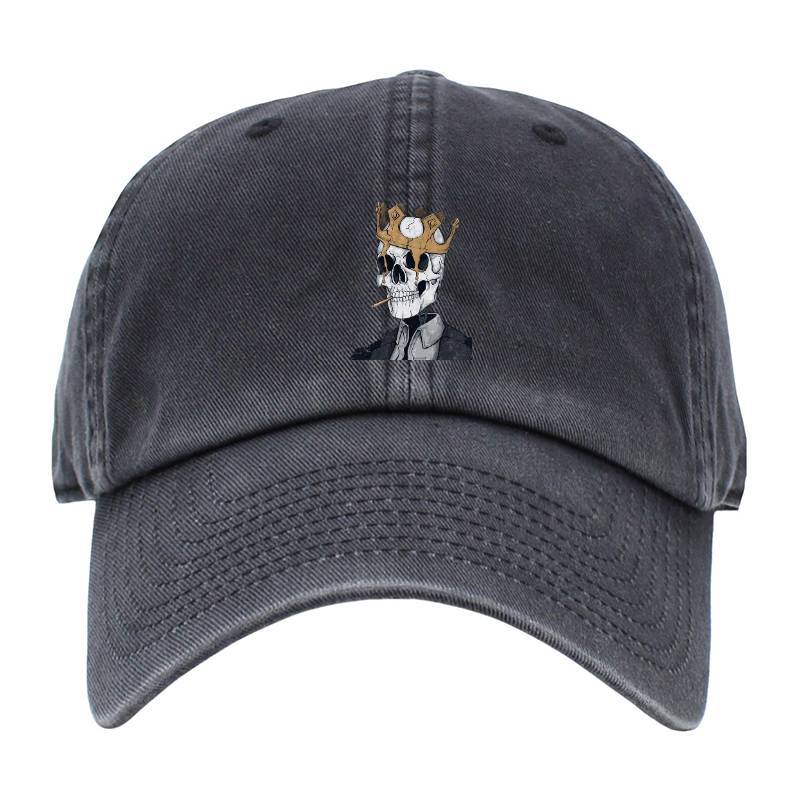 King Skull Baseball Cap