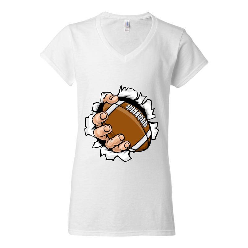 American Football V-Neck T-Shirt