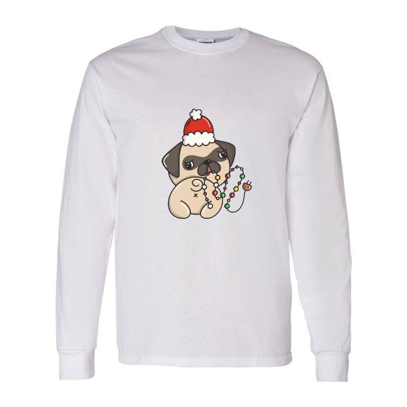 Cristmas dog Long Sleeve Shirt