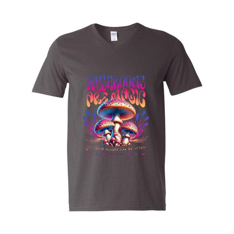 Mushrooms Are Magic V-Neck T-Shirt