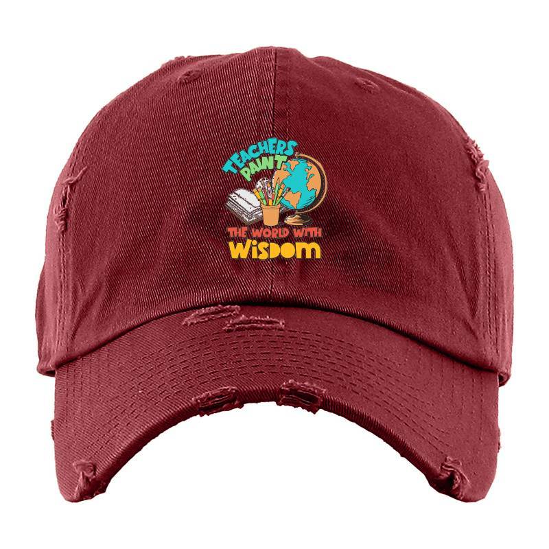 Teachers Paint Baseball Cap