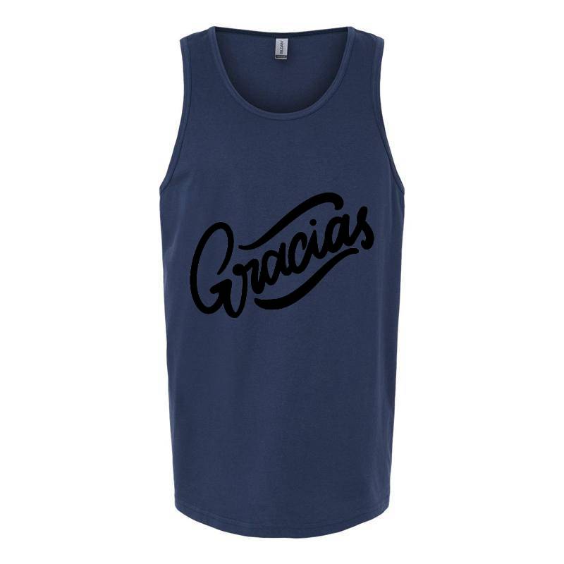 Gracias Black Tank Top T-Shirt