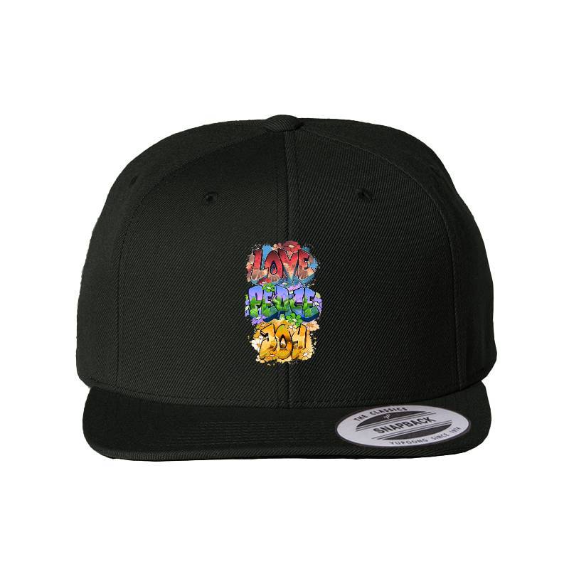 Love Peace Joy Snapback Cap