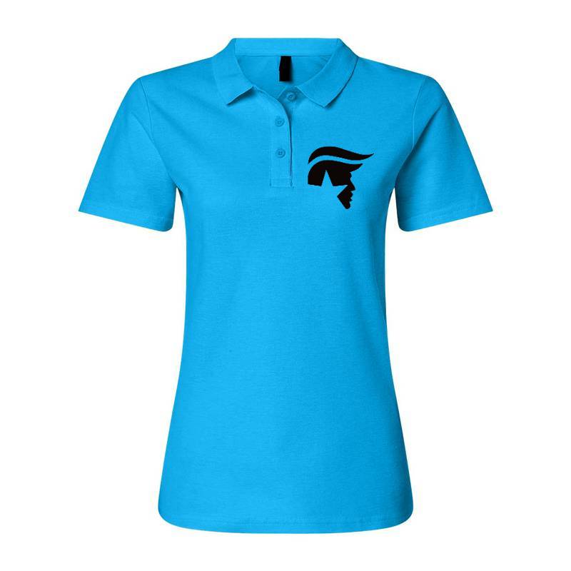 Trump Start Black Polo T-Shirt