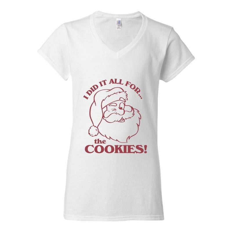 Cristmas Santa V-Neck T-Shirt