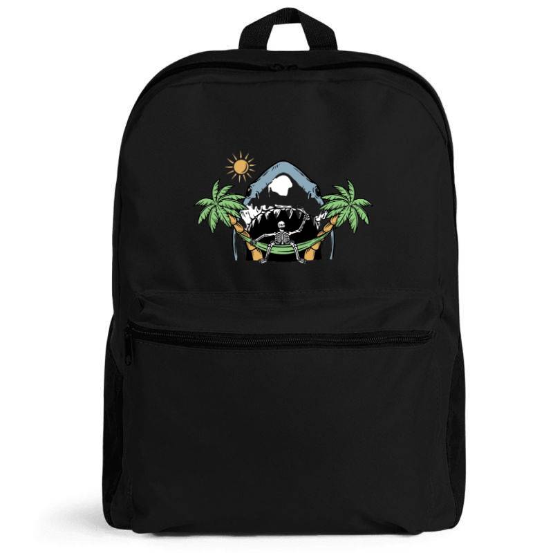Shark and Skull Backpack