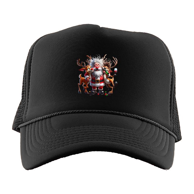 Drunk Santa Trucker Hat