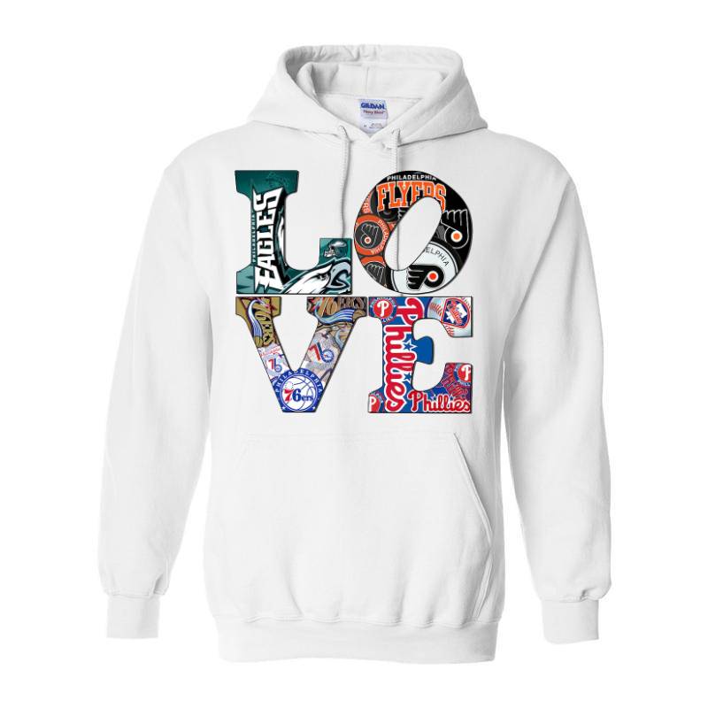 Philly Teams Love Hoodie