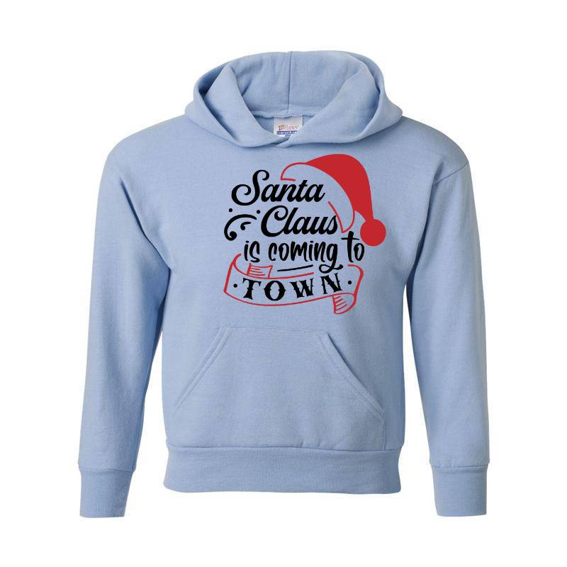 Santa Claus Is Coming To Town Hoodie