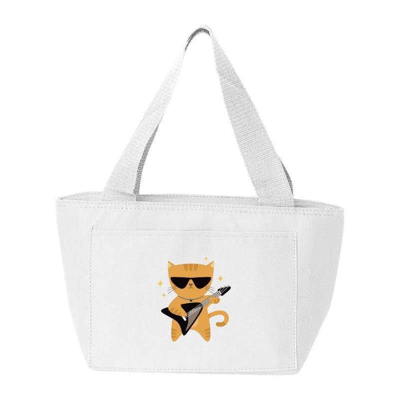 Cat Guitar Cooler Bag