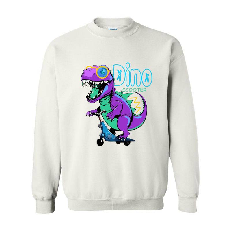 Dino Scooter Crewneck Sweatshirt 