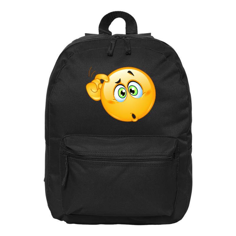 Confused Emoji Backpack