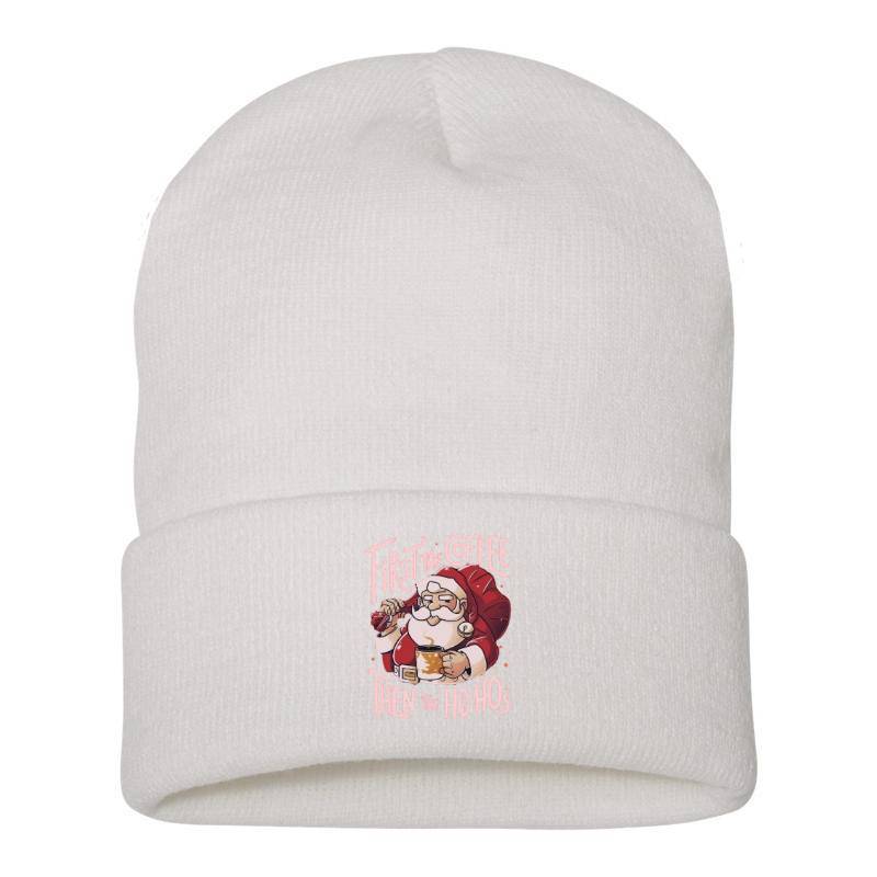 Cofee Then Ho Ho Ho Beanie