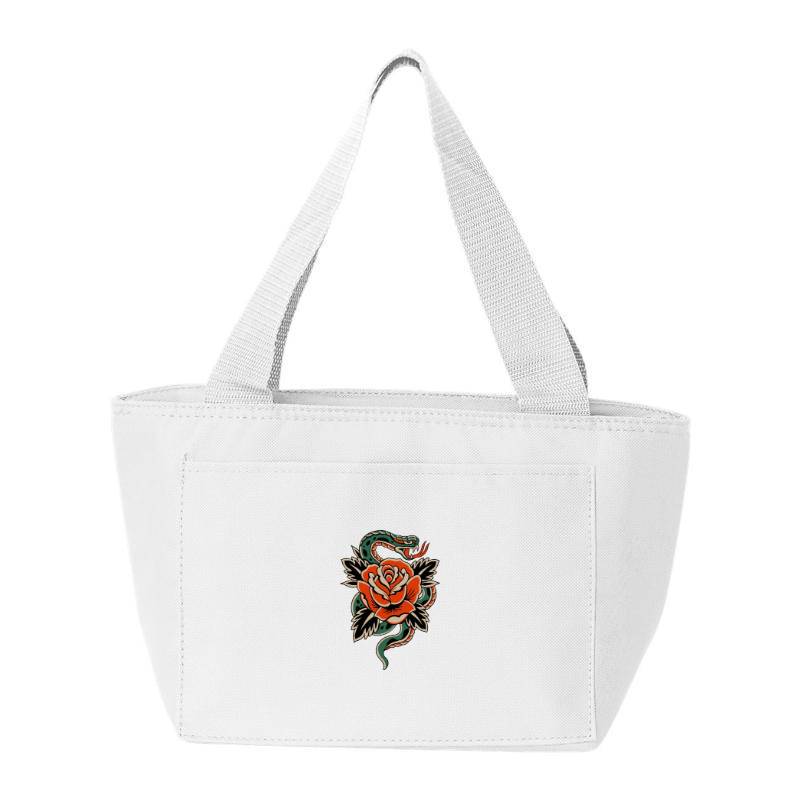 Rose and Snake Cooler Bag