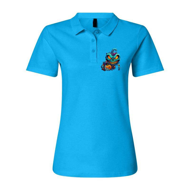 Groovy Halloween Polo T-Shirt