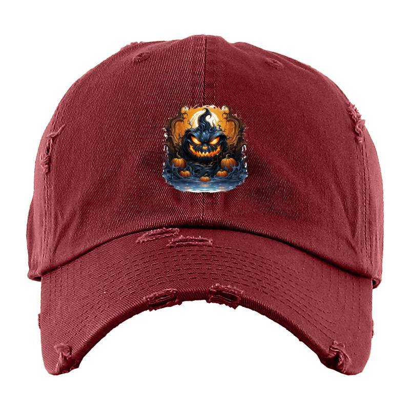 Scary Pumpkin Baseball Cap