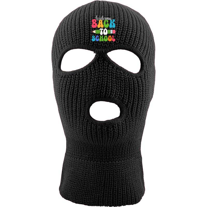 Welcome Back To School Three hole mask