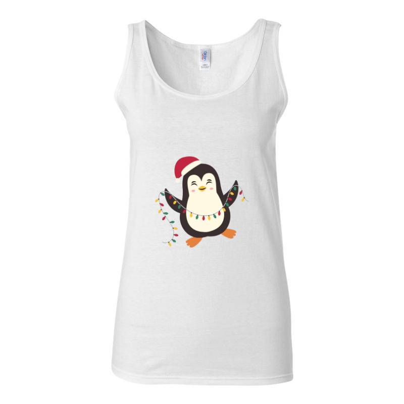 Cristmas penguin Tank Top T-Shirt