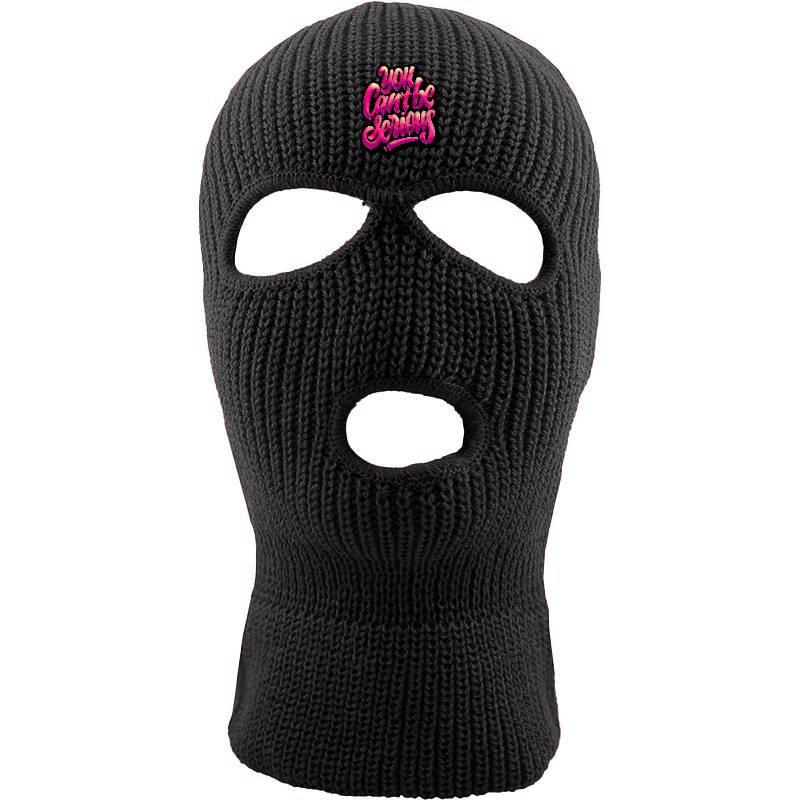 You Cant Be Serious Three hole mask