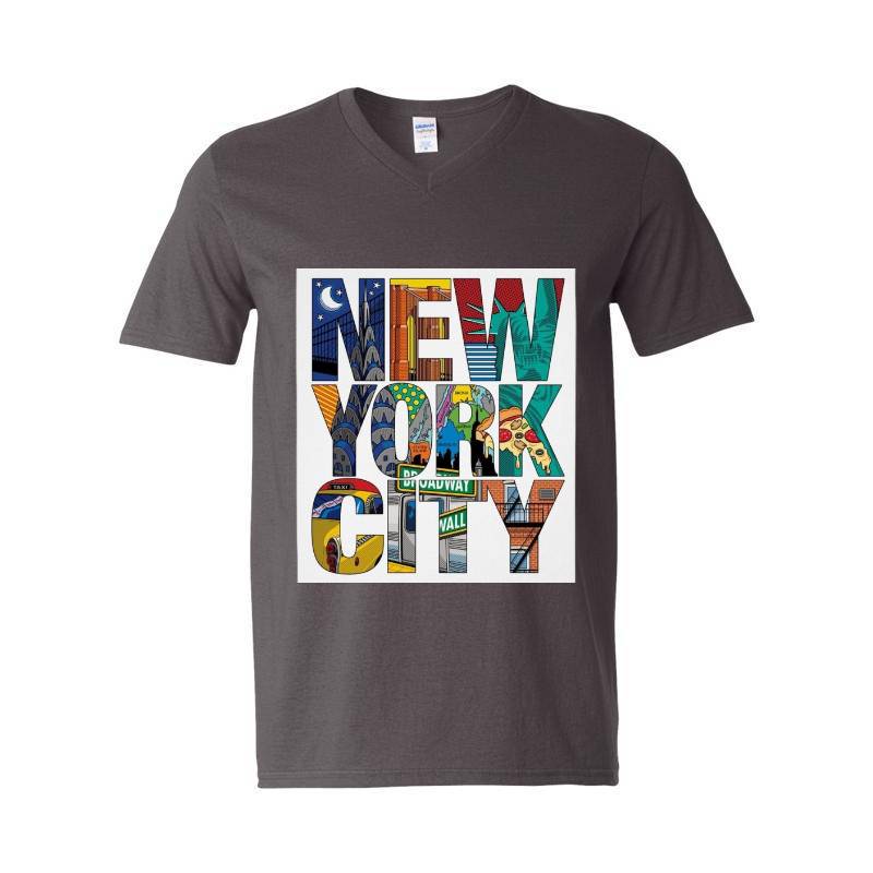 New York City V-Neck T-Shirt