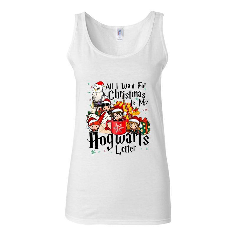 Christmas Hogwarts Tank Top T-Shirt
