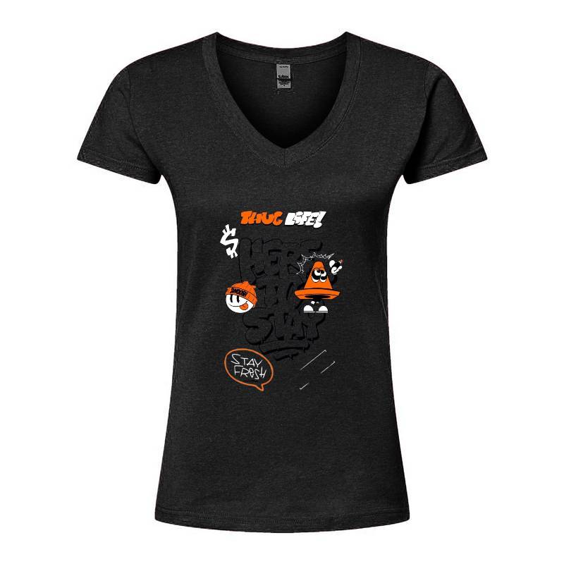 Stay Frosh V-Neck T-Shirt