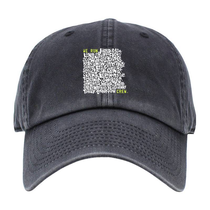 We Run Crew Baseball Cap