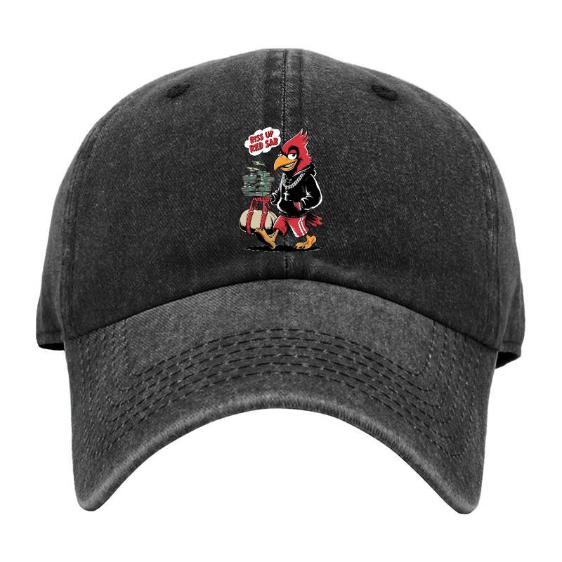 Riss Up Red Sar Baseball Cap