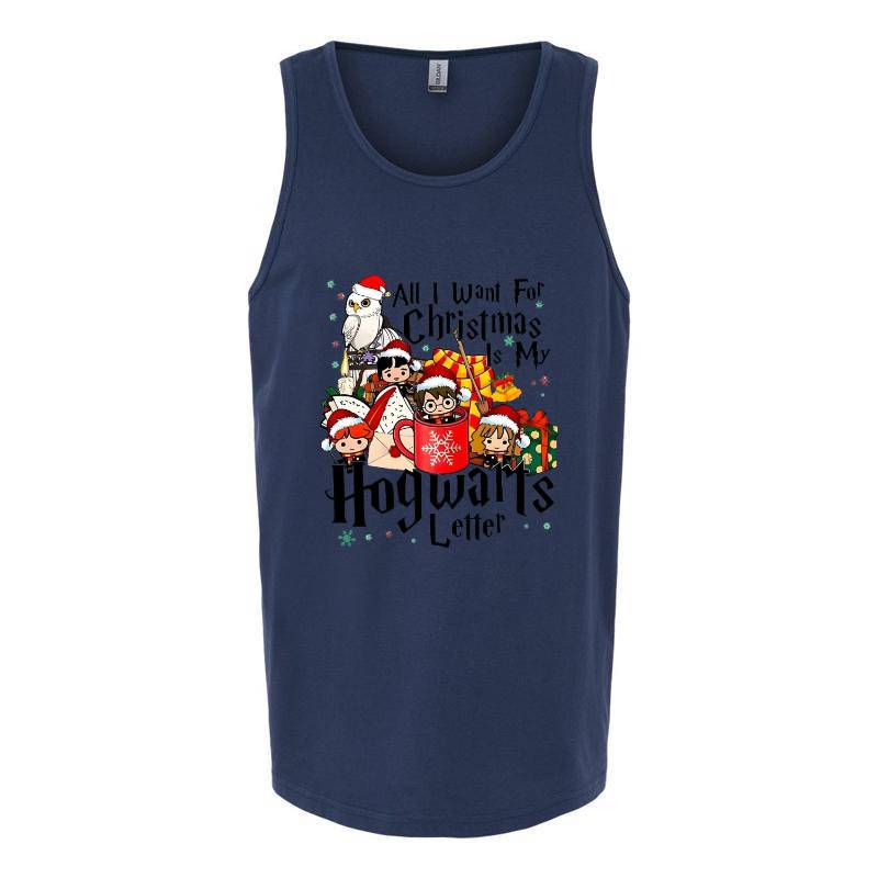 Christmas Hogwarts Tank Top T-Shirt