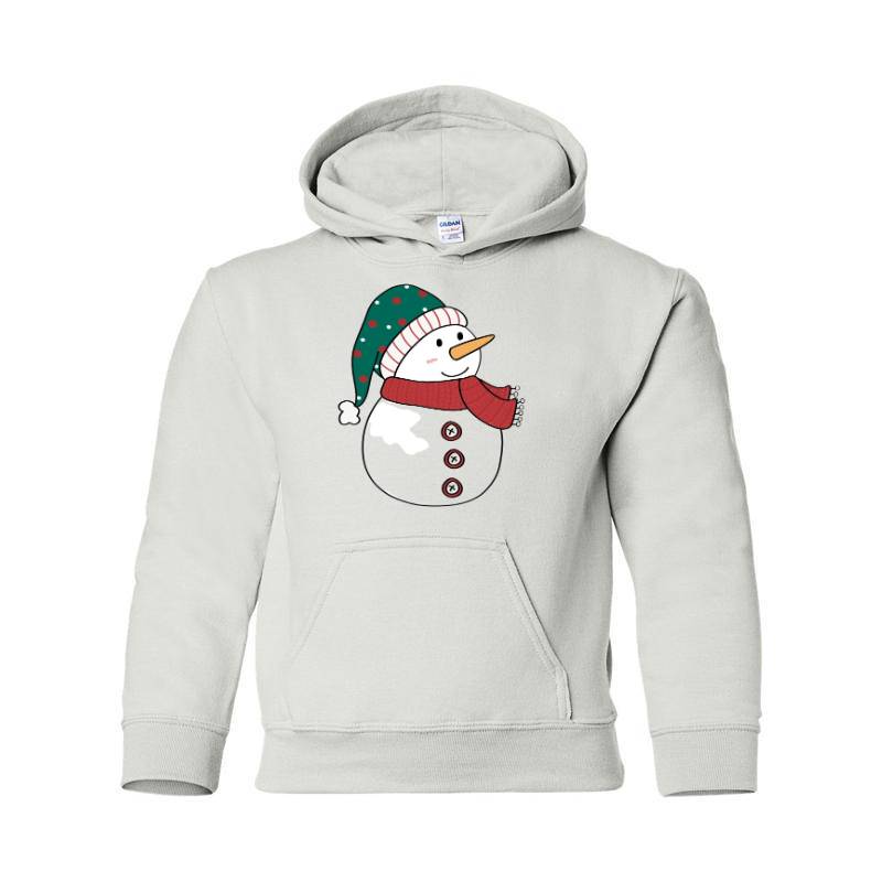 Snow man Hooded Sweatshirt
