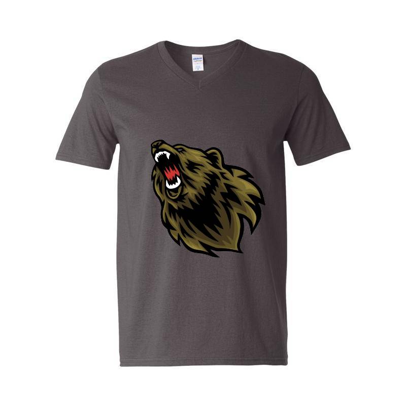Bear  V-Neck T-Shirt