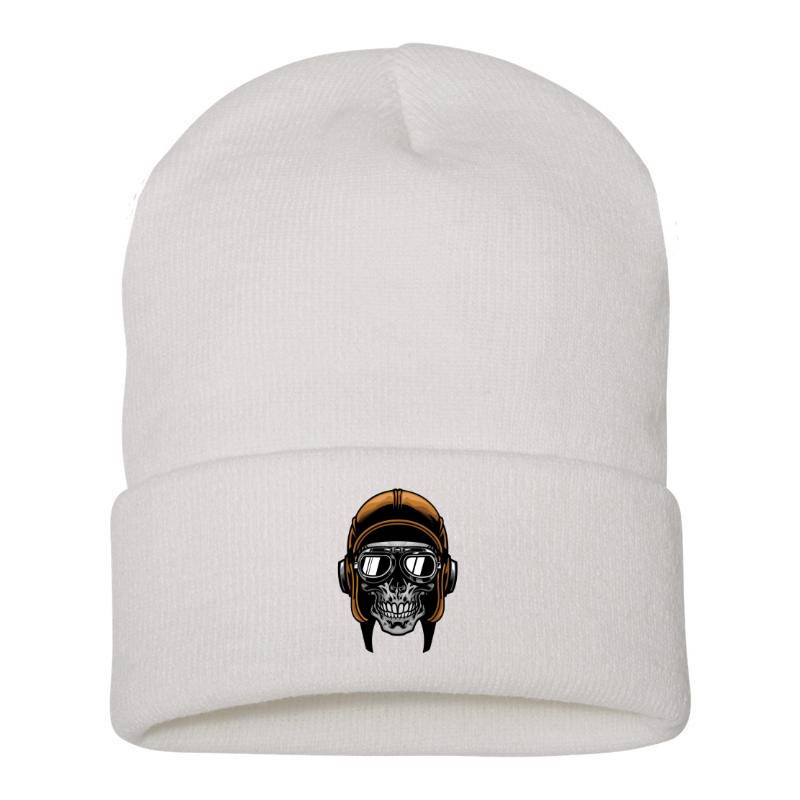 Pilot Skull Beanie