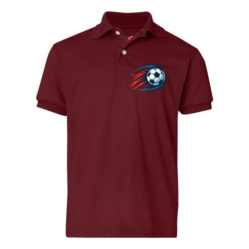 Soccer Ball  Polo T-Shirt