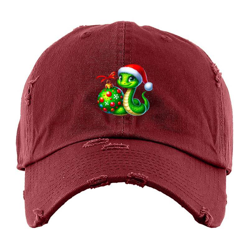 Christmas Snake Baseball Cap
