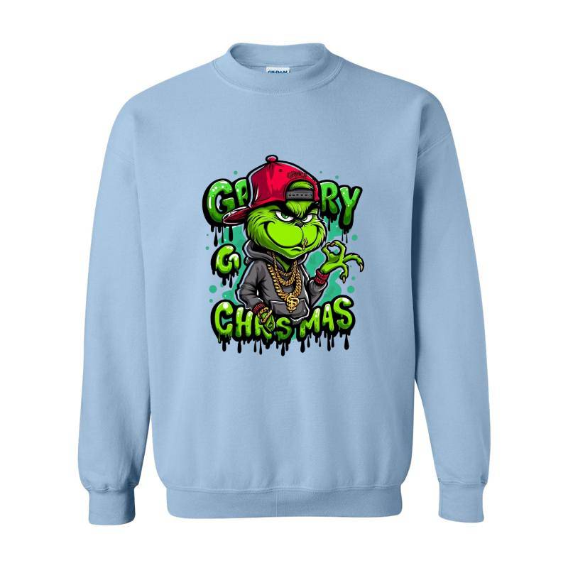 Grinch Christmas Crewneck Sweatshirt 