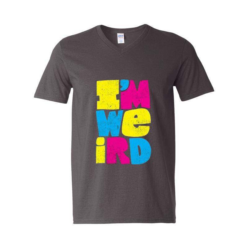 I'm Weird V-Neck T-Shirt