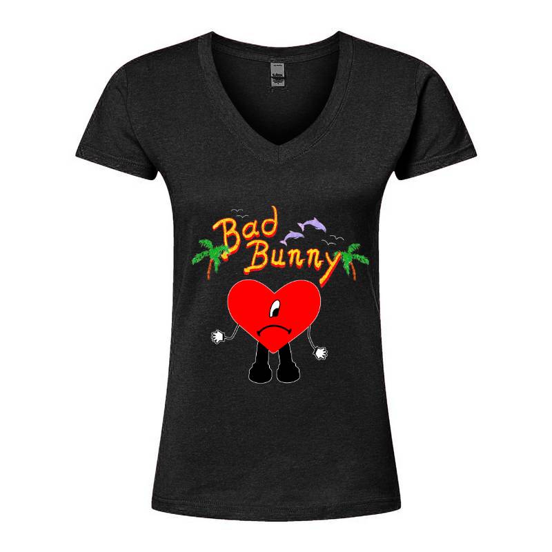 Bud Bunny V-Neck T-Shirt