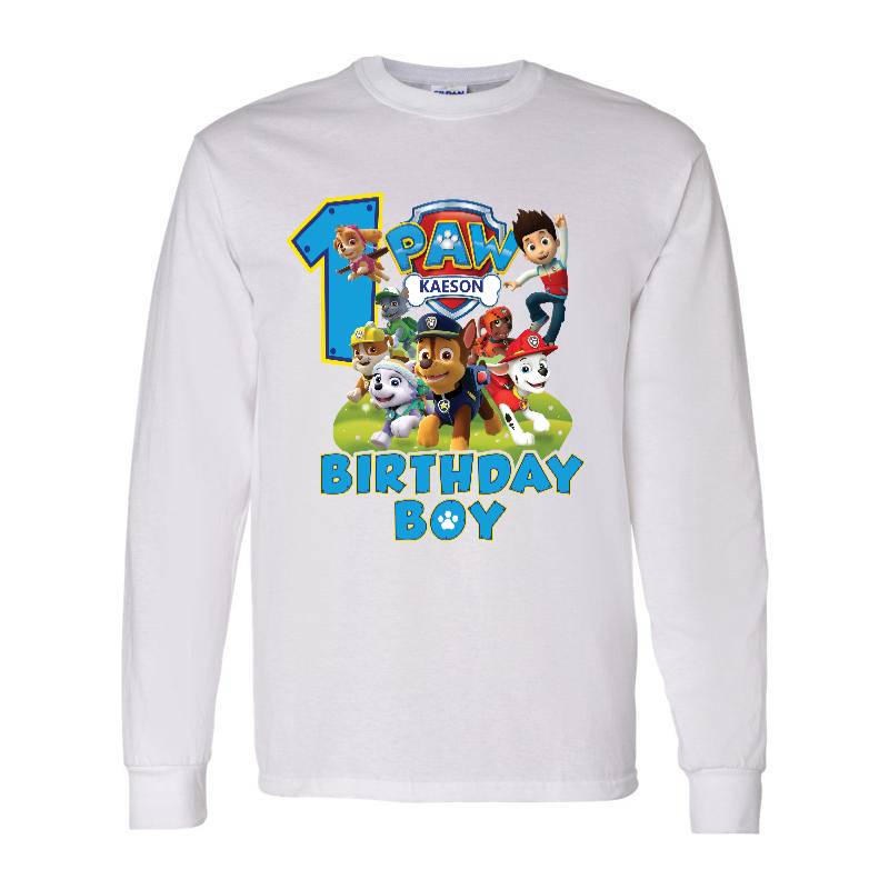 Birthday boy Long Sleeve Shirt