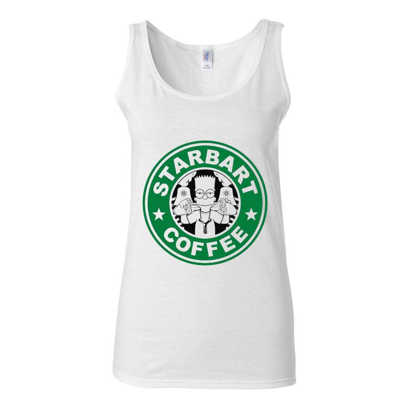 Starbart Coffee Tank Top T-Shirt