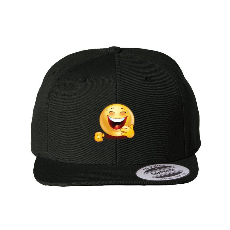 Happy Emoji Snapback Cap