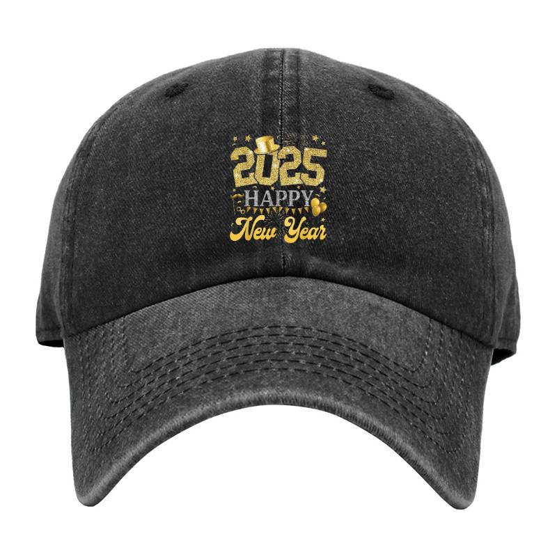 2025 Happy New Year Baseball Cap